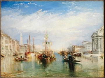 Joseph Mallord William Turner Painting - The Grand Canal Venice Romantic Turner